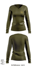 46 MP CO 62562841 Women's Long Sleeve V-neck Shirt - 109