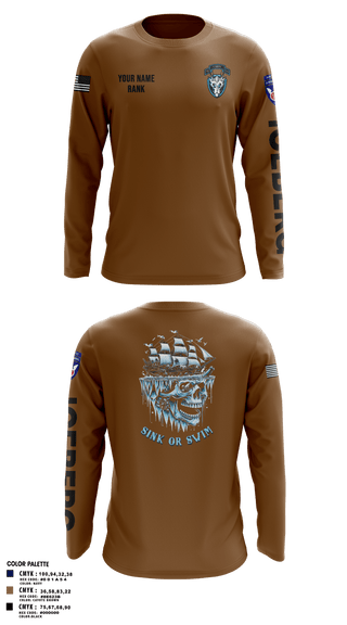 Long Sleeve Performance Shirt, HQ, 95th CM CO, Army, Teamtime, Team time, sublimation, custom sports apparel, team uniforms, spirit wear, spiritwear, sports uniforms, custom shirts, team store, custom team store, fundraiser sports, apparel fundraiser