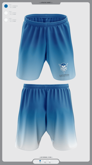 Athletic Shorts With Pockets, Castlewood High School Tennis, Tennis, Teamtime, Team time, sublimation, custom sports apparel, team uniforms, spirit wear, spiritwear, sports uniforms, custom shirts, team store, custom team store, fundraiser sports, apparel fundraiser