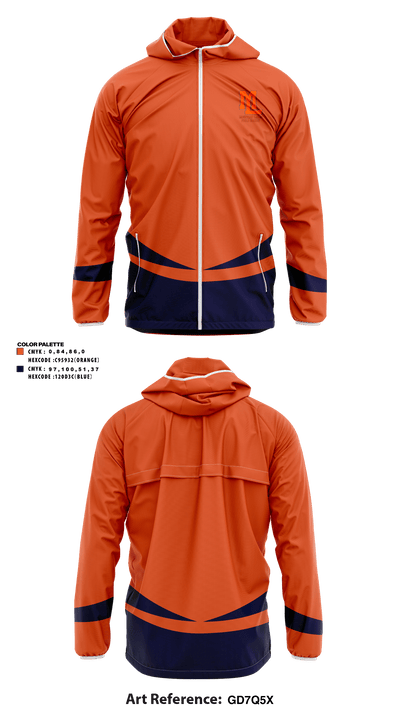 Mountain Lakes High School Field Hockey 16419358 Windbreaker - 1