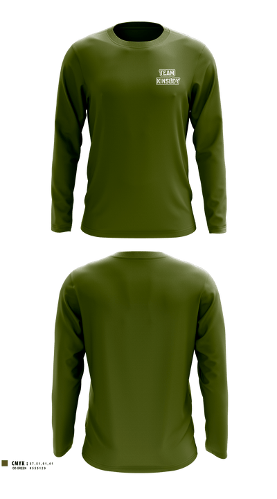 Team kinsley 90432107 Long Sleeve Performance Shirt 2