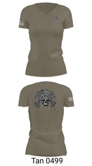 Womens Short Sleeve Vneck Shirt, 2-23IN CRAZYHORSE CO., , Teamtime, Team time, sublimation, custom sports apparel, team uniforms, spirit wear, spiritwear, sports uniforms, custom shirts, team store, custom team store, fundraiser sports, apparel fundraiser