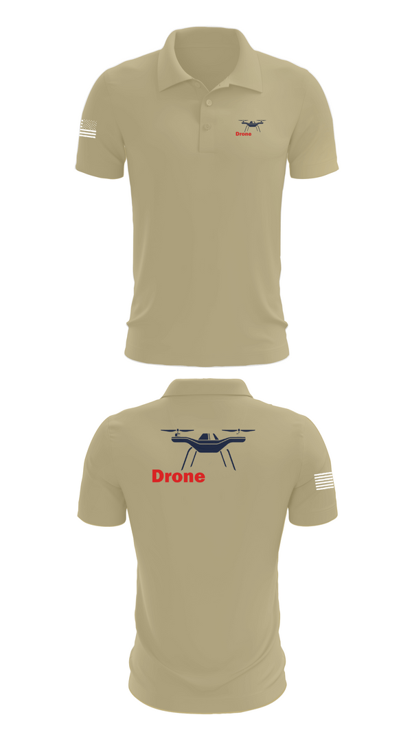 Short Sleeve Performance Polo, DRONE RECON, , Teamtime, Team time, sublimation, custom sports apparel, team uniforms, spirit wear, spiritwear, sports uniforms, custom shirts, team store, custom team store, fundraiser sports, apparel fundraiser