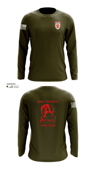 Long Sleeve Performance Shirt, 1/7 animal, , Teamtime, Team time, sublimation, custom sports apparel, team uniforms, spirit wear, spiritwear, sports uniforms, custom shirts, team store, custom team store, fundraiser sports, apparel fundraiser