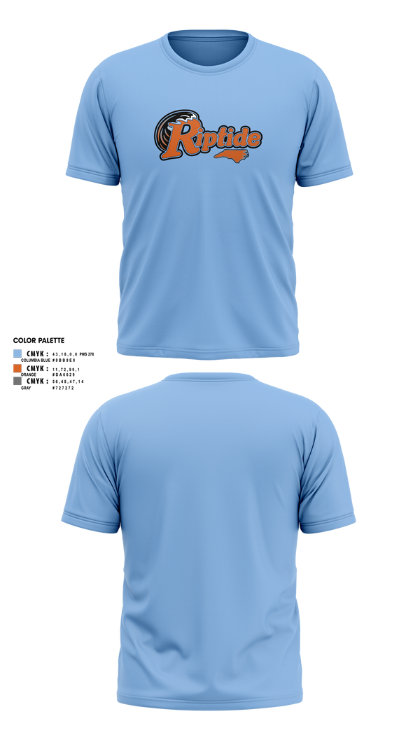 Short Sleeve Performance Shirt, Carolina Riptide, Baseball, Teamtime, Team time, sublimation, custom sports apparel, team uniforms, spirit wear, spiritwear, sports uniforms, custom shirts, team store, custom team store, fundraiser sports, apparel fundraiser