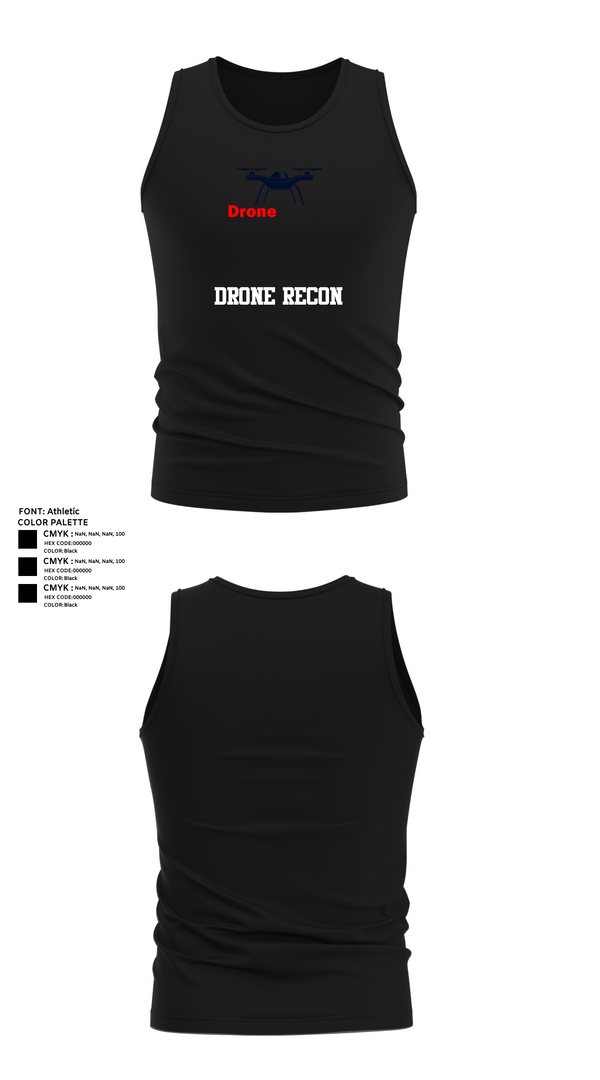 Tank Top, DRONE RECON, , Teamtime, Team time, sublimation, custom sports apparel, team uniforms, spirit wear, spiritwear, sports uniforms, custom shirts, team store, custom team store, fundraiser sports, apparel fundraiser