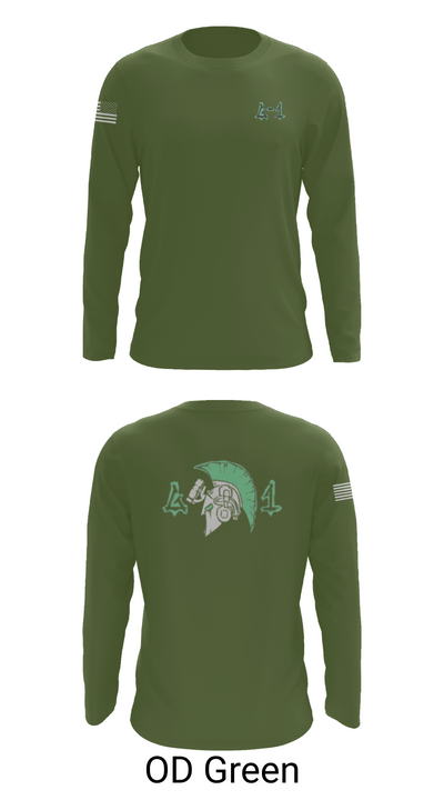 Greeks 13518002 Long Sleeve Performance Shirt 46
