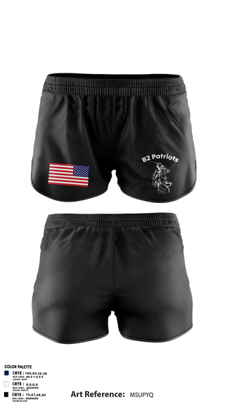 Ranger Panties, B2 Patriots sports, Army, Teamtime, Team time, sublimation, custom sports apparel, team uniforms, spirit wear, spiritwear, sports uniforms, custom shirts, team store, custom team store, fundraiser sports, apparel fundraiser