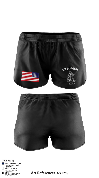 B2 Patriots barrel Ranger Panties - 3