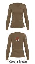 1/113 CAV B-Troop 83945490 Women's Long Sleeve V-neck Shirt - 17
