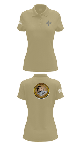 Womens Short Sleeve Performance Polo, CVN 72 Abraham Lincoln, , Teamtime, Team time, sublimation, custom sports apparel, team uniforms, spirit wear, spiritwear, sports uniforms, custom shirts, team store, custom team store, fundraiser sports, apparel fundraiser