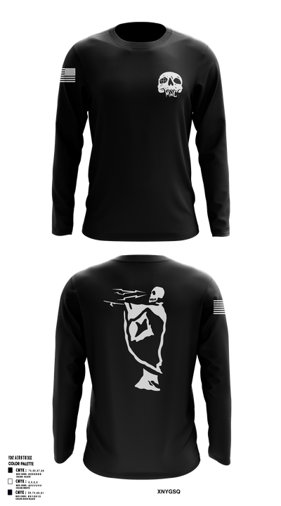 First battalion first Marines 71205958 Long Sleeve Performance Shirt 1