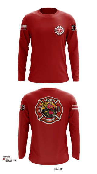 Long Sleeve Performance Shirt, Glen Burnie, Fire Department, Teamtime, Team time, sublimation, custom sports apparel, team uniforms, spirit wear, spiritwear, sports uniforms, custom shirts, team store, custom team store, fundraiser sports, apparel fundraiser