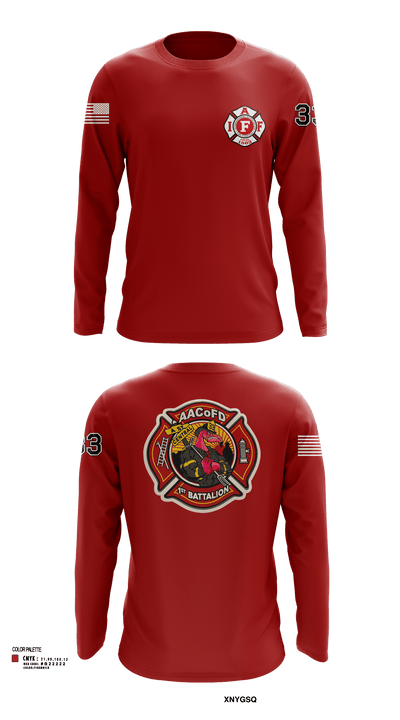 Glen Burnie 74238111 Long Sleeve Performance Shirt 106