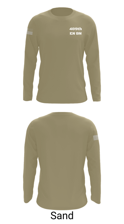 489th EN BN 3065015 Long Sleeve Performance Shirt 86