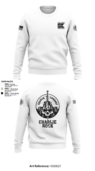 Crew Neck Sweatshirt, Charlie Rock, , Teamtime, Team time, sublimation, custom sports apparel, team uniforms, spirit wear, spiritwear, sports uniforms, custom shirts, team store, custom team store, fundraiser sports, apparel fundraiser