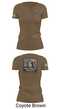 Hollywood Division 53010755 Women's Short Sleeve V-neck Shirt - 8
