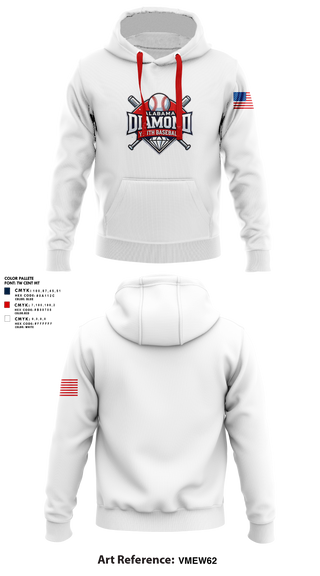 Hoodie, Alabama Dixie Youth Baseball, Baseball, Teamtime, Team time, sublimation, custom sports apparel, team uniforms, spirit wear, spiritwear, sports uniforms, custom shirts, team store, custom team store, fundraiser sports, apparel fundraiser