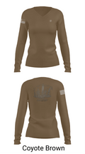 Cook County Sheriff’s Department 90143453 Women's Long Sleeve V-neck Shirt - 16
