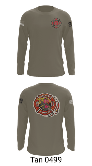 Long Sleeve Performance Shirt, Glen Burnie, Fire Department, Teamtime, Team time, sublimation, custom sports apparel, team uniforms, spirit wear, spiritwear, sports uniforms, custom shirts, team store, custom team store, fundraiser sports, apparel fundraiser