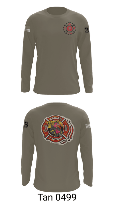 Glen Burnie 74238111 Long Sleeve Performance Shirt 66