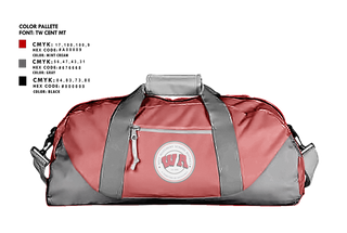 Duffle Bag, West Allegheny Marching Pride Band, Spirit Store, Teamtime, Team time, sublimation, custom sports apparel, team uniforms, spirit wear, spiritwear, sports uniforms, custom shirts, team store, custom team store, fundraiser sports, apparel fundraiser