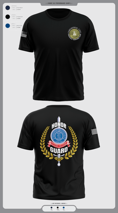 Twu Local 100 Ceremonial Unit & Honor Guard 29961130 Short Sleeve Performance Shirt - 2