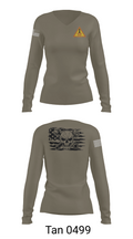 FOX 2-55ADA 481979 Women's Long Sleeve V-neck Shirt - 77