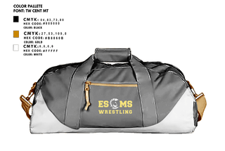Duffle Bag, El Sausal Middle School, Spirit Store, Teamtime, Team time, sublimation, custom sports apparel, team uniforms, spirit wear, spiritwear, sports uniforms, custom shirts, team store, custom team store, fundraiser sports, apparel fundraiser