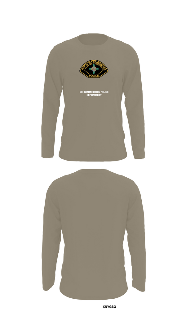 Long Sleeve Performance Shirt, Rio Communities Police Department, , Teamtime, Team time, sublimation, custom sports apparel, team uniforms, spirit wear, spiritwear, sports uniforms, custom shirts, team store, custom team store, fundraiser sports, apparel fundraiser