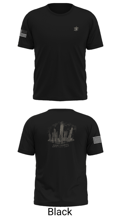 Cook County Sheriff’s Department 90143453 Old School Cotton Feel Shirt - 29