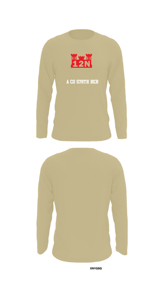 Long Sleeve Performance Shirt, A co 578th BEB, , Teamtime, Team time, sublimation, custom sports apparel, team uniforms, spirit wear, spiritwear, sports uniforms, custom shirts, team store, custom team store, fundraiser sports, apparel fundraiser
