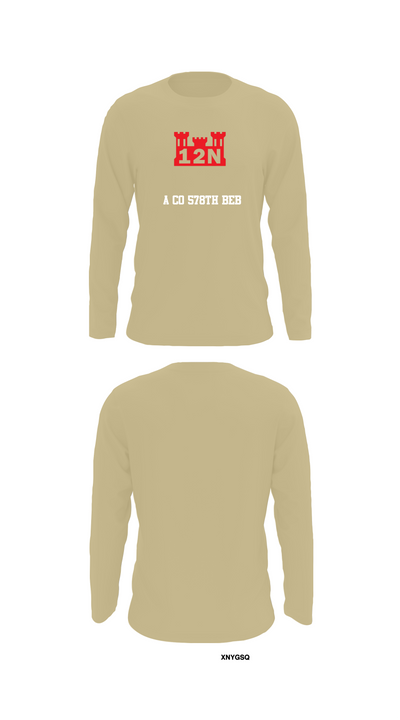 A co 578th BEB 4198260 Long Sleeve Performance Shirt 88
