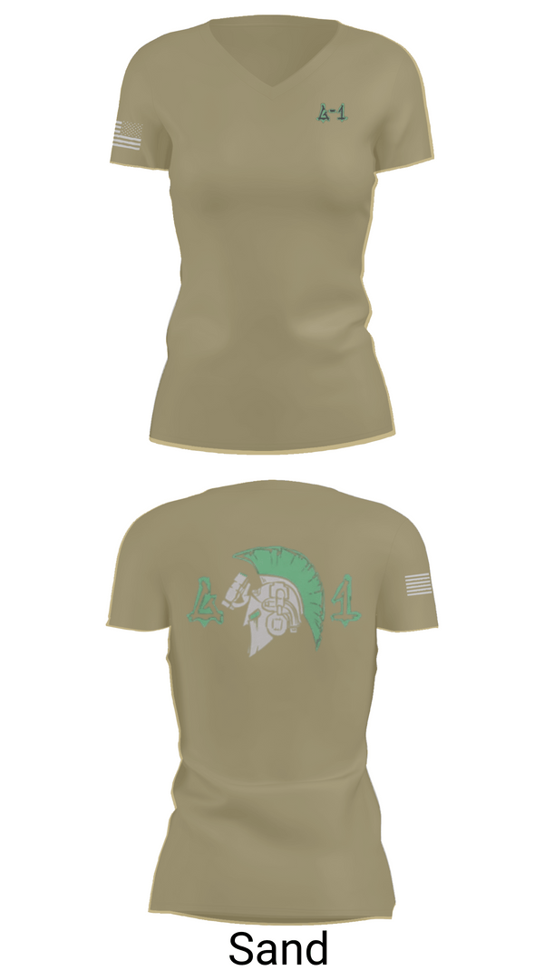 Womens Short Sleeve Vneck Shirt, Greeks, Army, Teamtime, Team time, sublimation, custom sports apparel, team uniforms, spirit wear, spiritwear, sports uniforms, custom shirts, team store, custom team store, fundraiser sports, apparel fundraiser