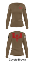 A co 578th BEB 4198260 Women's Long Sleeve V-neck Shirt - 16