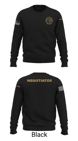 Crew Neck Sweatshirt, Montgomery County Police CNT, , Teamtime, Team time, sublimation, custom sports apparel, team uniforms, spirit wear, spiritwear, sports uniforms, custom shirts, team store, custom team store, fundraiser sports, apparel fundraiser
