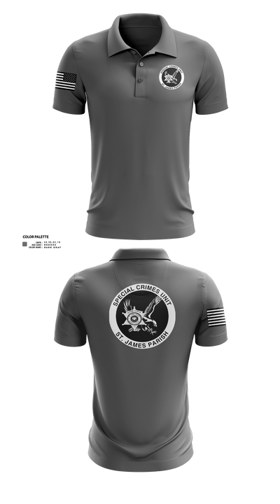 Special Investigations Unit 45981808 Short Sleeve Performance Polo - 2