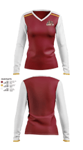 South Bay 49ers 17690469 Women's Long Sleeve V-neck Shirt - 1