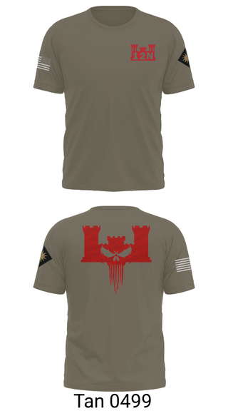Short Sleeve Performance Shirt, A co 578th BEB, , Teamtime, Team time, sublimation, custom sports apparel, team uniforms, spirit wear, spiritwear, sports uniforms, custom shirts, team store, custom team store, fundraiser sports, apparel fundraiser