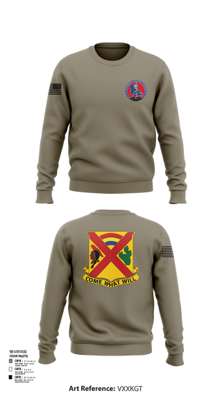 Crew Neck Sweatshirt, Charley troop 2-108 CAV, , Teamtime, Team time, sublimation, custom sports apparel, team uniforms, spirit wear, spiritwear, sports uniforms, custom shirts, team store, custom team store, fundraiser sports, apparel fundraiser