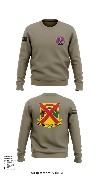 Charley troop 2-108 CAV 33316254 Crew Neck Sweatshirt - 102