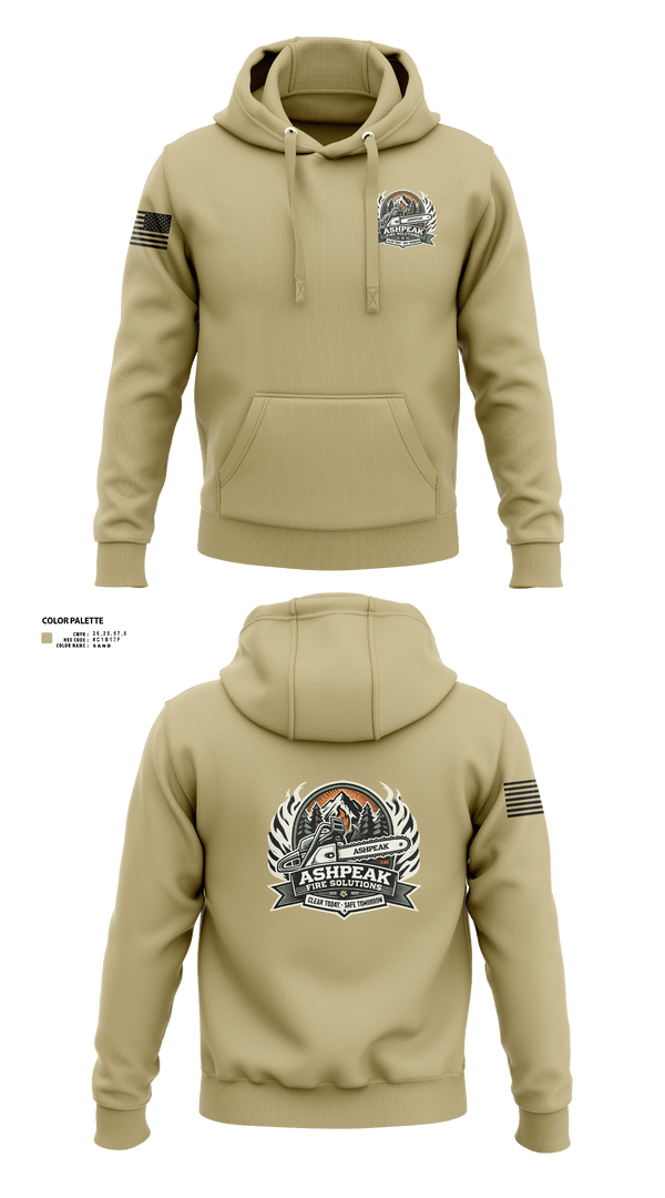 Hoodie, AshPeak Fire Solutions, , Teamtime, Team time, sublimation, custom sports apparel, team uniforms, spirit wear, spiritwear, sports uniforms, custom shirts, team store, custom team store, fundraiser sports, apparel fundraiser