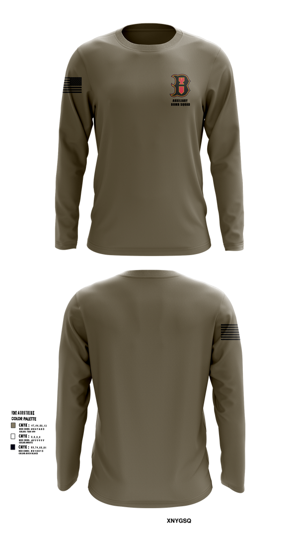 Long Sleeve Performance Shirt, 387th EOD, , Teamtime, Team time, sublimation, custom sports apparel, team uniforms, spirit wear, spiritwear, sports uniforms, custom shirts, team store, custom team store, fundraiser sports, apparel fundraiser