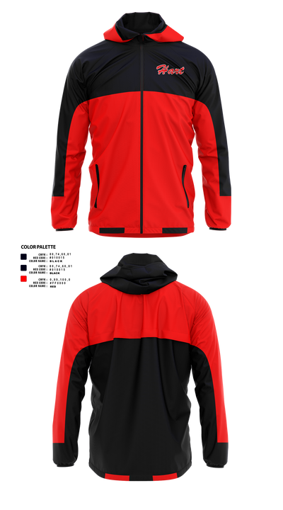 William S Hart Baseball and Softball 95484617 Windbreaker - 1