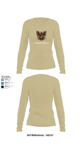 Foxtrot Company, 832nd OD BN 51500889 Women's Long Sleeve V-neck Shirt - 82