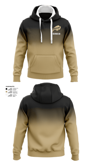 Hoodie, Giddings Tennis, Tennis, Teamtime, Team time, sublimation, custom sports apparel, team uniforms, spirit wear, spiritwear, sports uniforms, custom shirts, team store, custom team store, fundraiser sports, apparel fundraiser