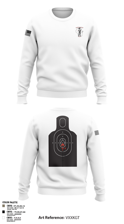 WIARNG Marksmanship 12854544 Crew Neck Sweatshirt - 112