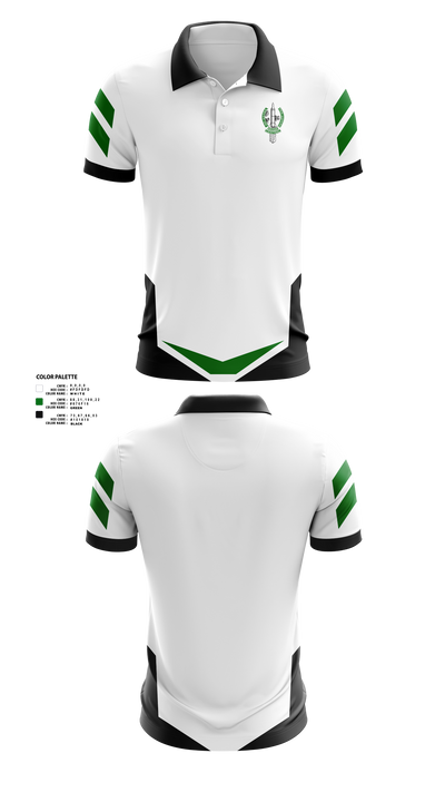 KC Miami Central Men's Basketball 95981304 Short Sleeve Performance Polo - 10