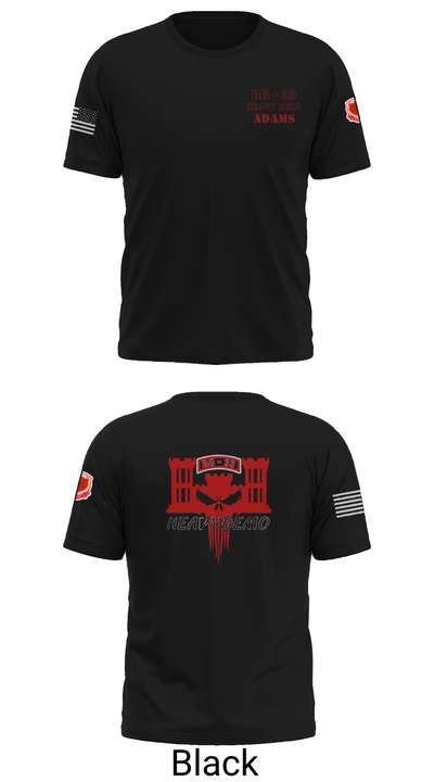 CESD Bravo 35th Engineer Battalion 45351759 Short Sleeve Performance Shirt - 36