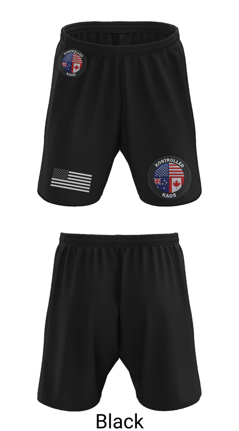Athletic Shorts With Pockets, Kontrolled Kaos, E-Sports, Teamtime, Team time, sublimation, custom sports apparel, team uniforms, spirit wear, spiritwear, sports uniforms, custom shirts, team store, custom team store, fundraiser sports, apparel fundraiser
